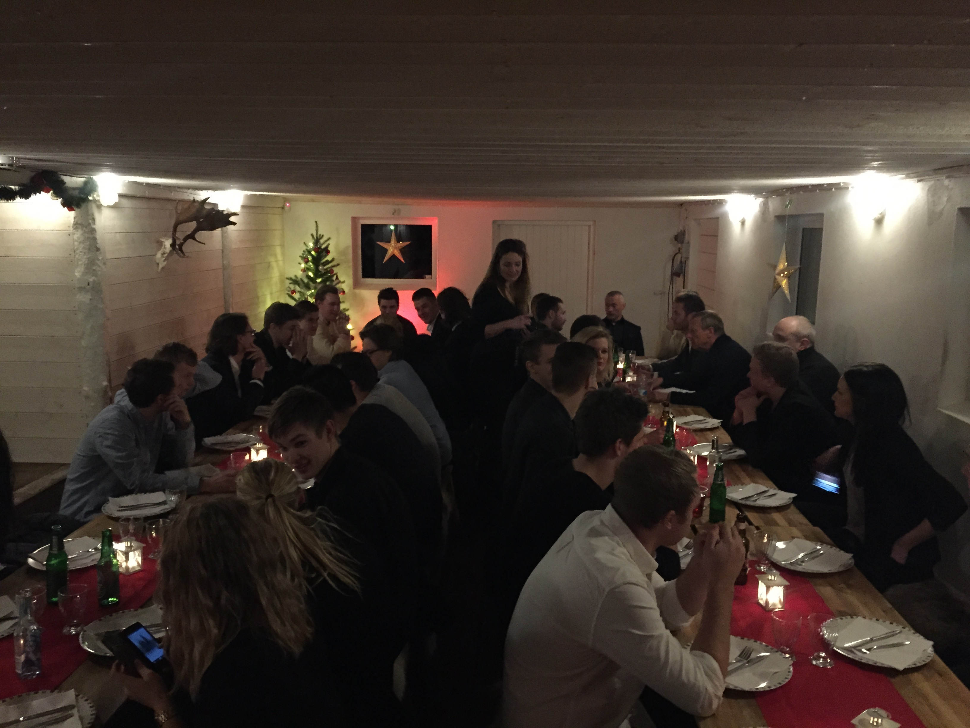 Sittning för julbord i Jönköping